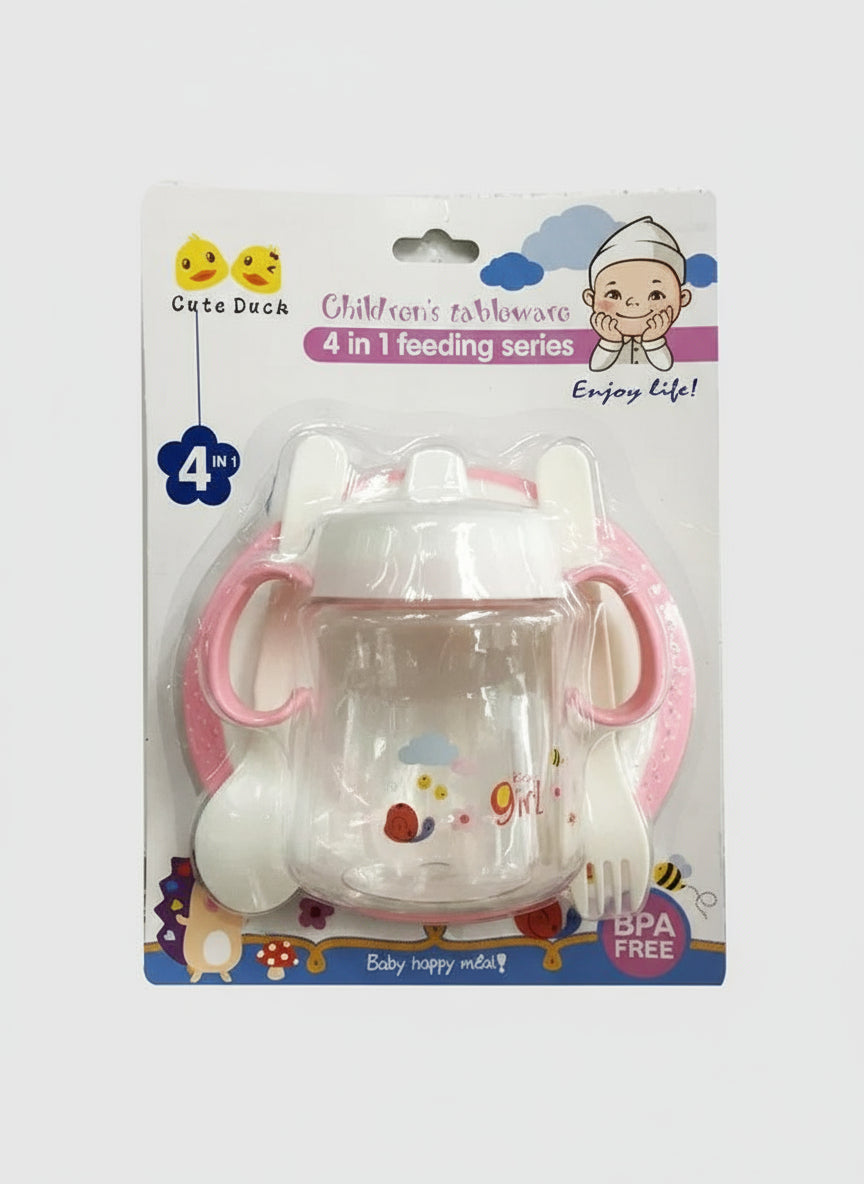 Vibrant Multicolor Plastic Feeder - 1 Pcs