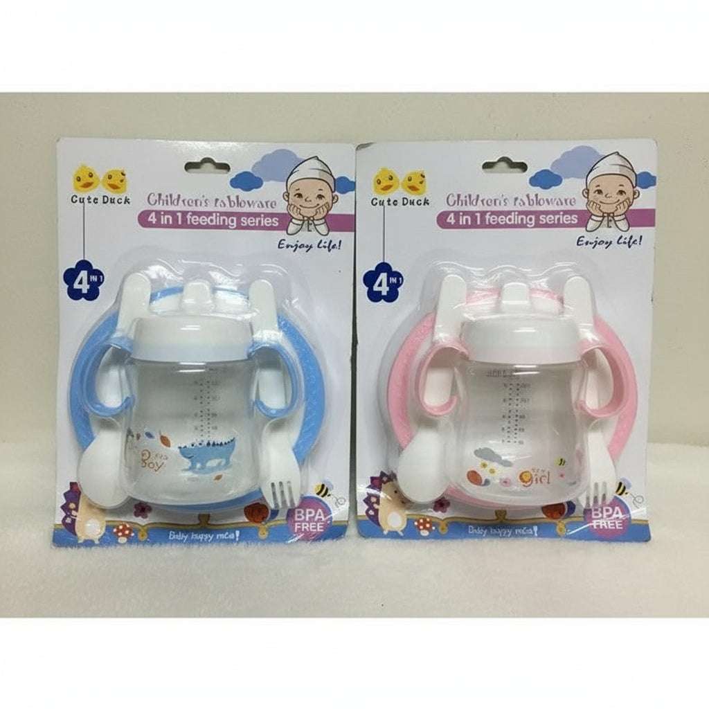 Vibrant Multicolor Plastic Feeder - 1 Pcs