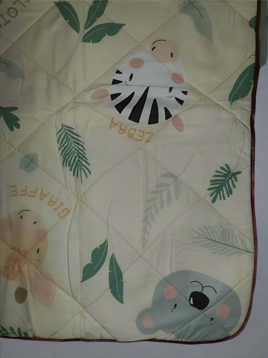 Quilted Baby Play Mat & Changing Pad – Reversible Design