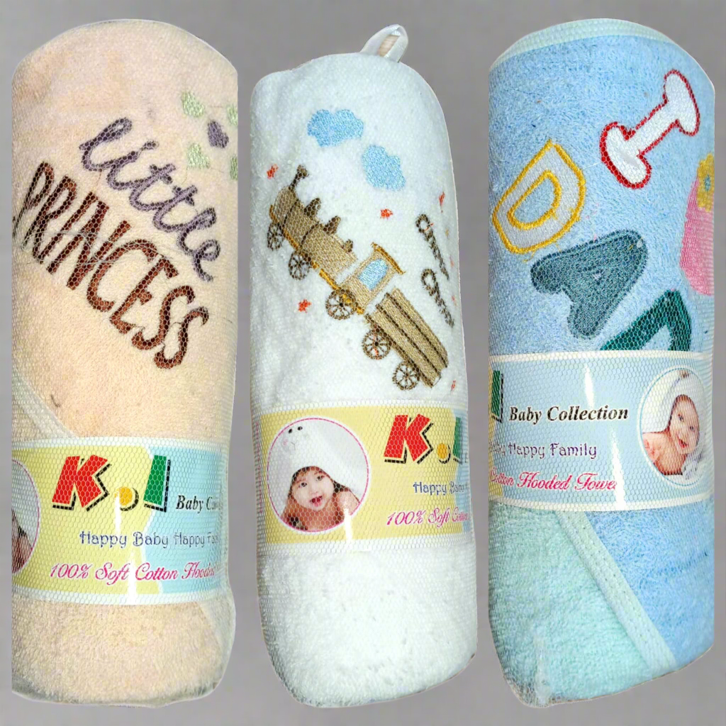 Hooded Baby Bath Towel (30 inches x 30 inches)