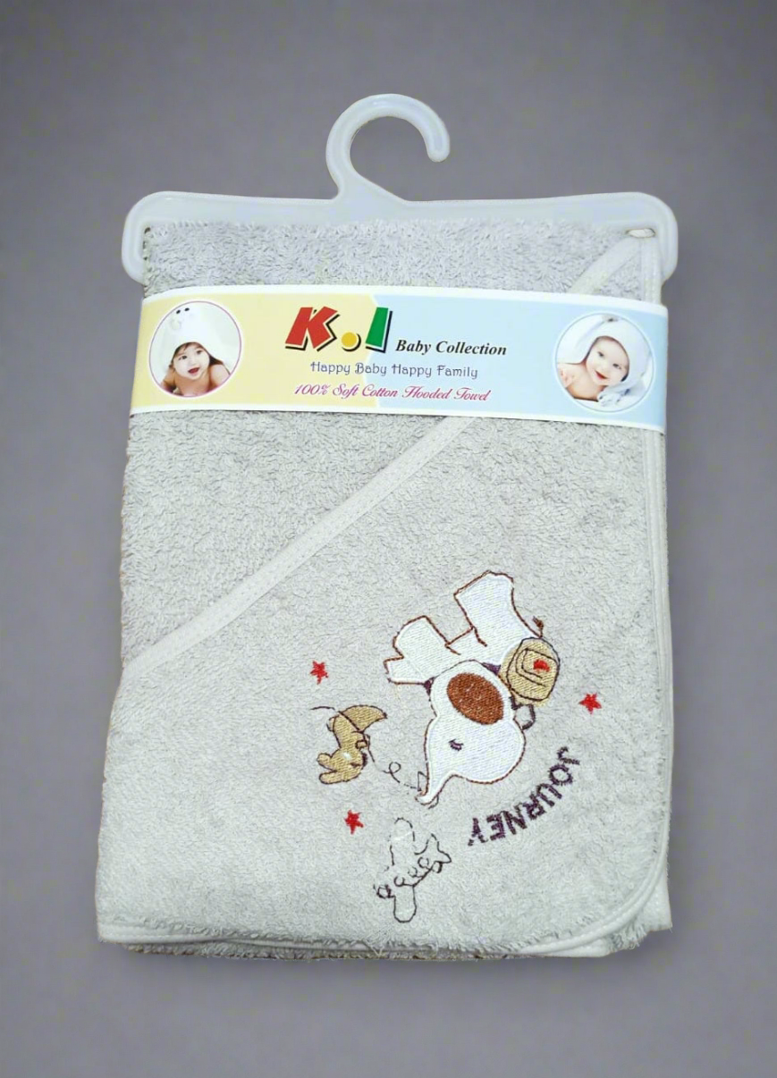 Hooded Baby Bath Towel (30 inches x 30 inches)